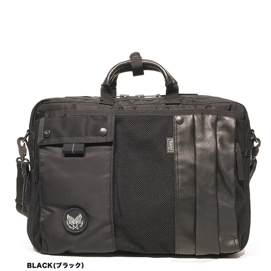 CUSTOM ビジネス ブリーフ型 スーパーナイロン HC-0110:BLACK