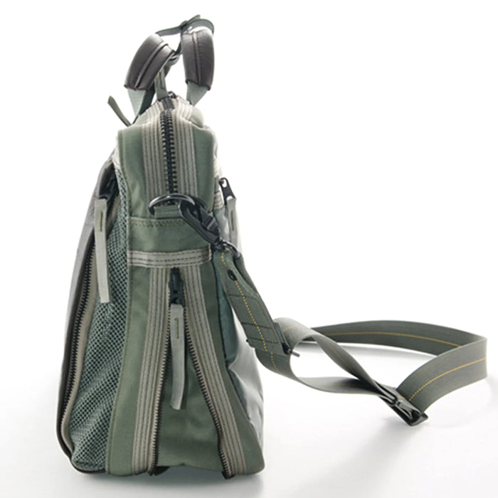 CUSTOM ビジネス ブリーフ型 スーパーナイロン HC-0110:SAGE GREEN
