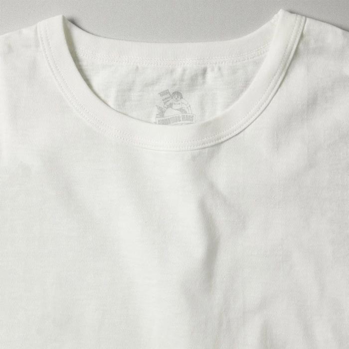 MT302/ジンバブエコットン半袖Tシャツ: WHT