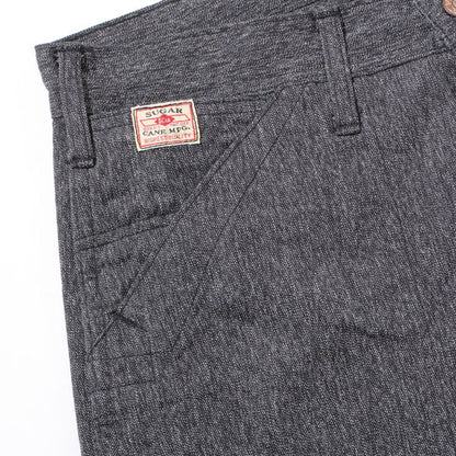 シュガーケーン Lot No. SC41825 / 9oz. BLACK COVERT ENGINEER PANTS メンズ ワークパンツ