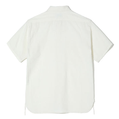 バズリクソンズ Lot No. BR35857 WHITE CHAMBRAY WORK SHIRTS (SHORT SLEEVE) メンズ ホワイト シャンブレー ワーク シャツ 半袖
