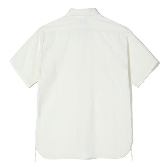 バズリクソンズ Lot No. BR35857 WHITE CHAMBRAY WORK SHIRTS (SHORT SLEEVE) メンズ ホワイト シャンブレー ワーク シャツ 半袖