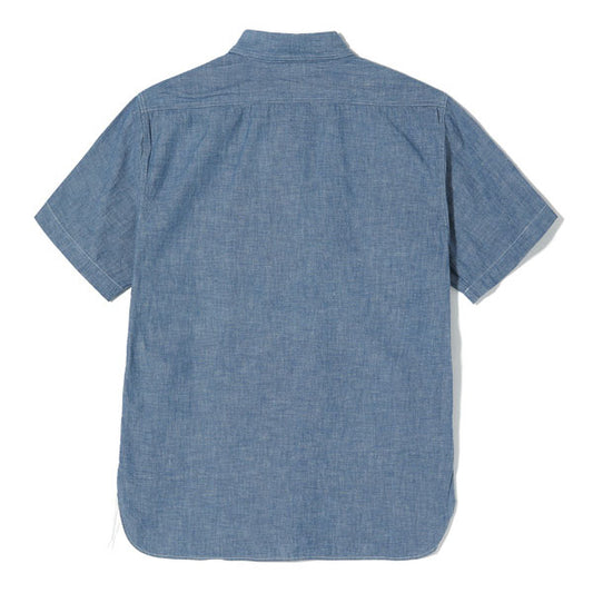 バズリクソンズ Lot No. BR35856 BLUE CHAMBRAY WORK SHIRTS (SHORT SLEEVE) メンズ ブルー シャンブレー ワーク シャツ 半袖