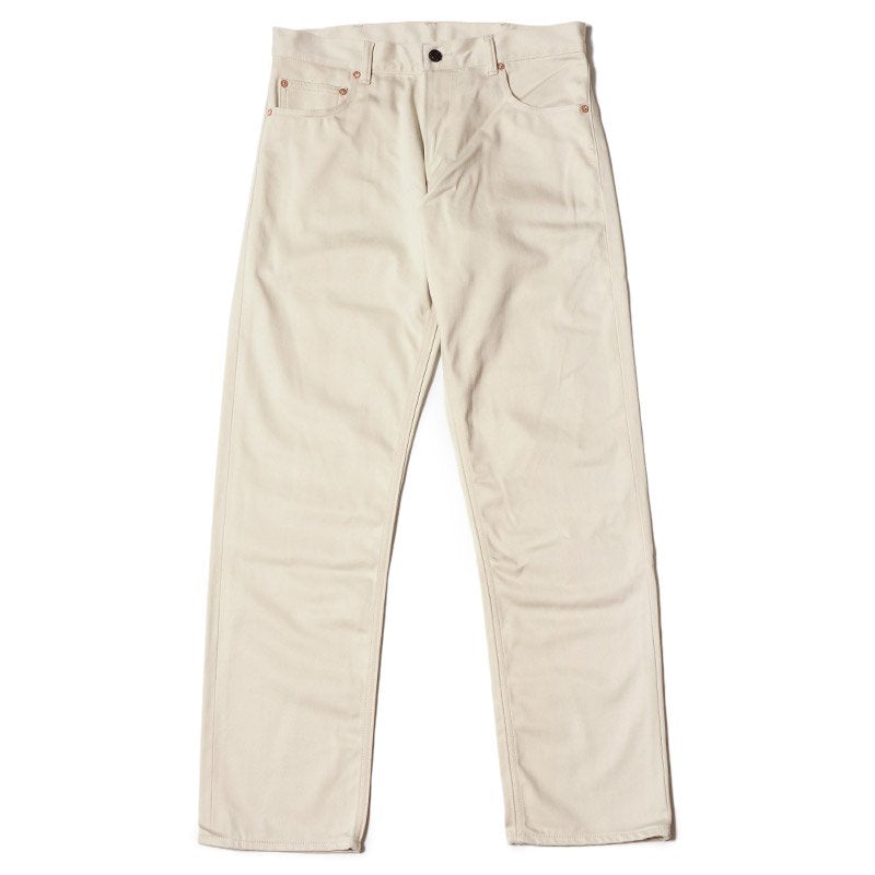 WARE HOUSE(ウエアハウス) Lot 1215 SELVEDGE SATIN PANTS:IVORY