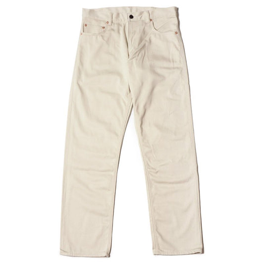 WARE HOUSE(ウエアハウス) Lot 1215 SELVEDGE SATIN PANTS:IVORY