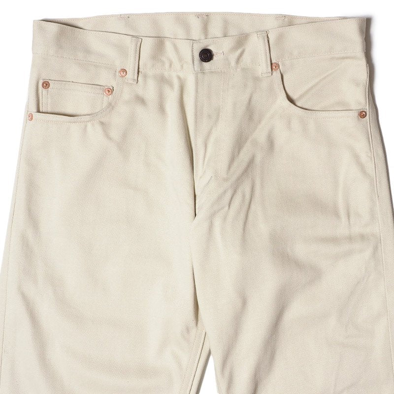 WARE HOUSE(ウエアハウス) Lot 1215 SELVEDGE SATIN PANTS:IVORY