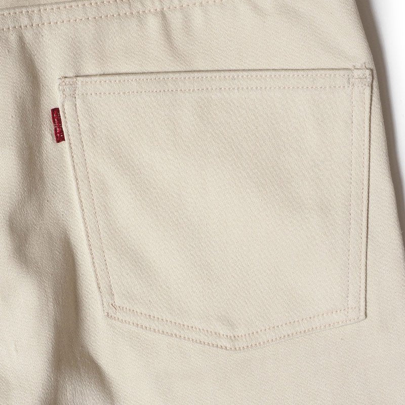 WARE HOUSE(ウエアハウス) Lot 1215 SELVEDGE SATIN PANTS:IVORY