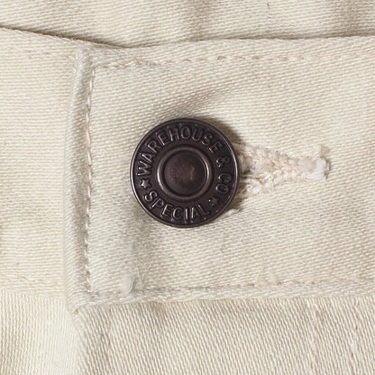 WARE HOUSE(ウエアハウス) Lot 1215 SELVEDGE SATIN PANTS:IVORY