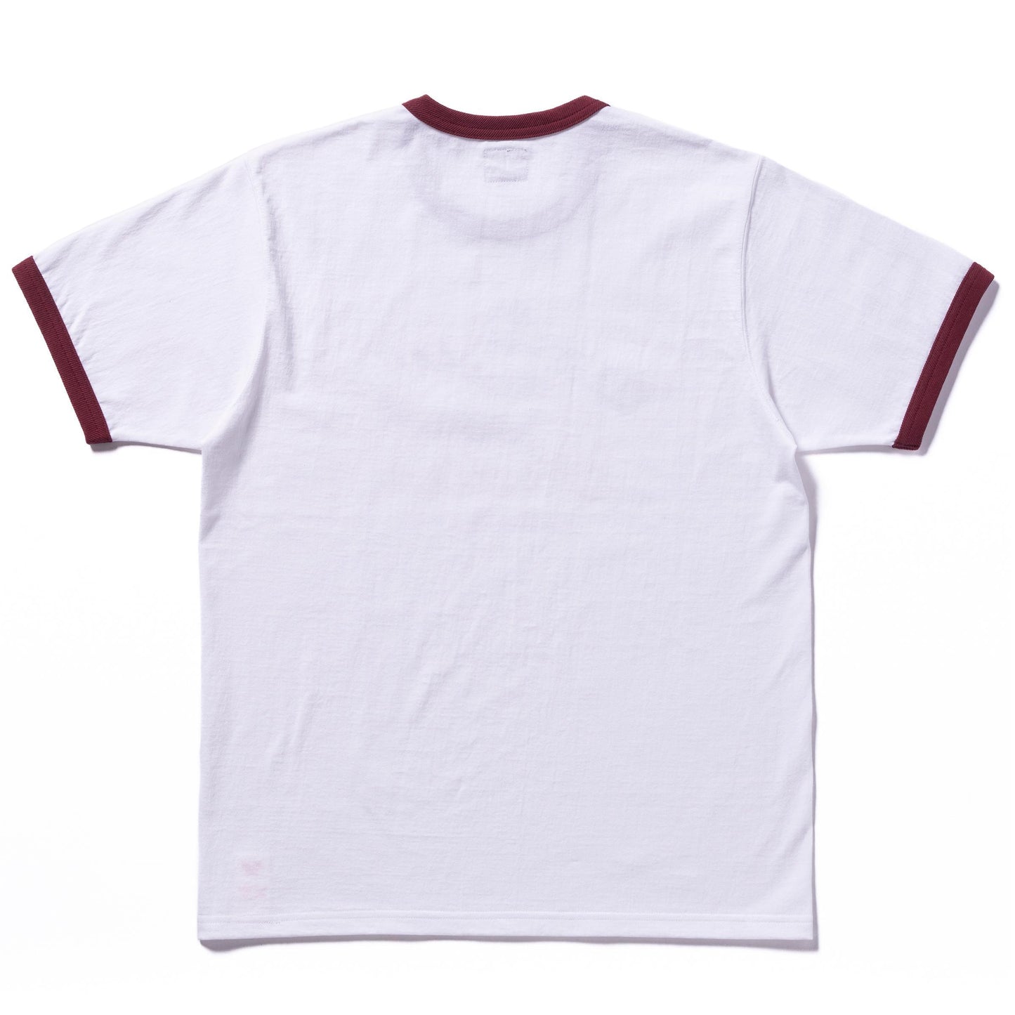 ジョーマッコイ MC24021 JOE MCCOY TEE / BIRDIES ホワイト×バーガンディ / 310 メンズ プリント Tシャツ リンガーT