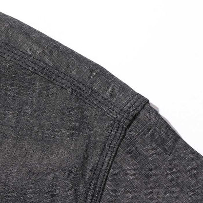 シュガーケーン Lot No. SC39307 BLACK CHAMBRAY WORK SHIRT (SHORT SLEEVE) メンズ 半袖 ブラック シャンブレー ワーク シャツ