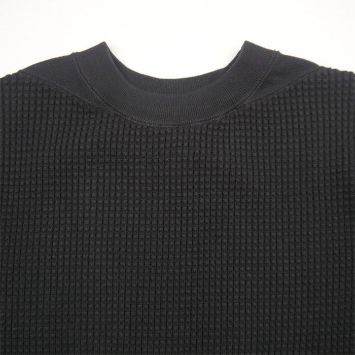 コリンボ ZY-0423 St. Peter Port Waffle Tee ニット 五分袖 ワッフルTシャツ LAMP BLK