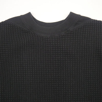 コリンボ ZY-0423 St. Peter Port Waffle Tee ニット 五分袖 ワッフルTシャツ LAMP BLK