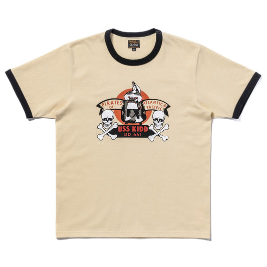 MILITARY TEE / USS KIDD