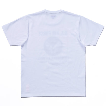 MILITARY TEE / F.E. WARREN BASE:WHITE