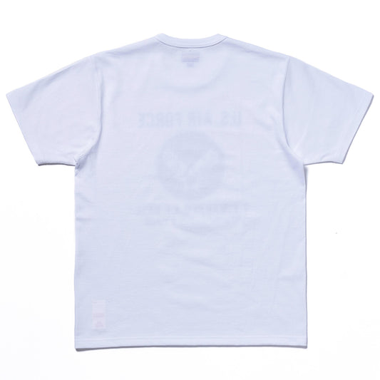 MILITARY TEE / F.E. WARREN BASE:WHITE