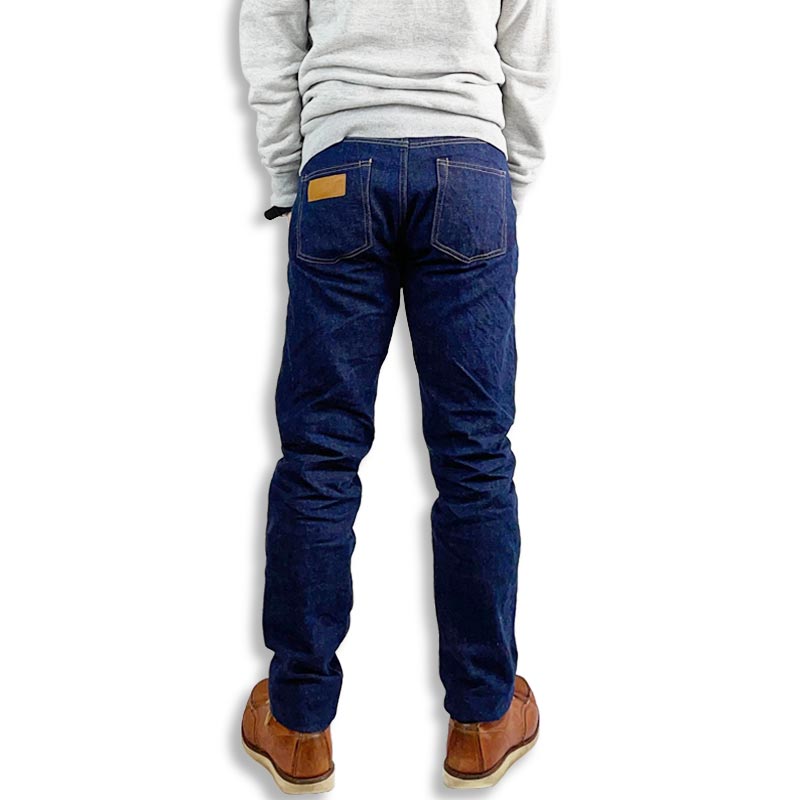 STUDIO D'ARTISAN×UNIQUE JEAN STORE別注 綿濃 UJS-002 リラックステーパード