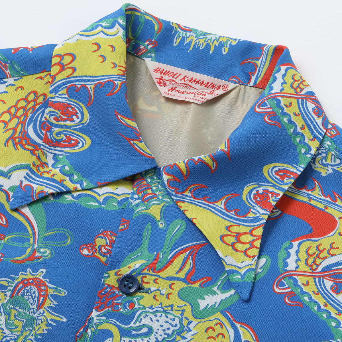 サンサーフ Lot No. SS39274 SUN SURF SPECIAL EDITION “DRAGON” 125 ブルー メンズ レーヨン アロハシャツ