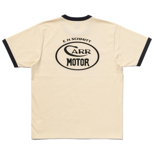 JOE MCCOY TEE / WHIZZ GUNNER ECRU/BLK[MC25016]