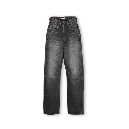 フルカウント 0107BKHW Vintage Finish “Monroe” Black Denim レディース ブラック デニム ジーンズ 13.7oz