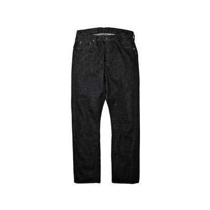 1101BKSS Straight Black Selvedge Denim(Super Smooth)