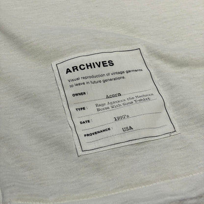 トルク 24-2205 REAG AGEXXXX THE MACHXXXX NURSE WICH GUNS T-SHIRT