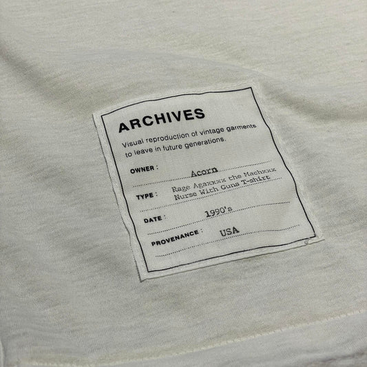 トルク 24-2205 REAG AGEXXXX THE MACHXXXX NURSE WICH GUNS T-SHIRT