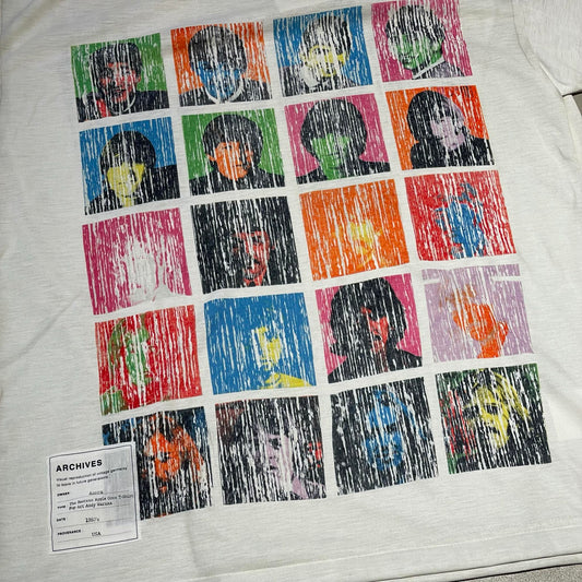 トルク 24-2204 THE BEATXXX APPLE COXX T-SHIRT POP ART AUDY WARXXX
