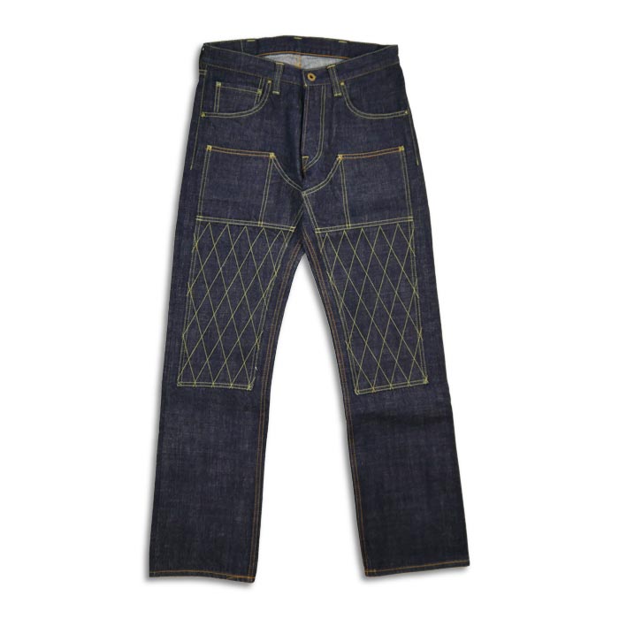トロフィークロージング 1608 W Knee Narrow Dirt Denim セルビッチデニム ワンウォッシュ