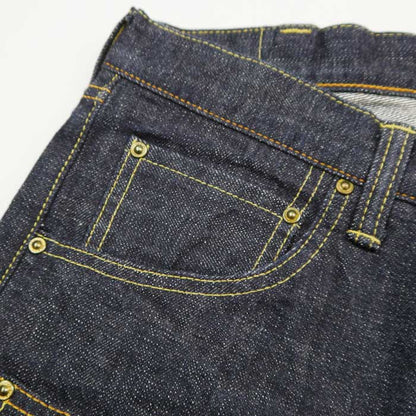 トロフィークロージング 1608 W Knee Narrow Dirt Denim セルビッチデニム ワンウォッシュ