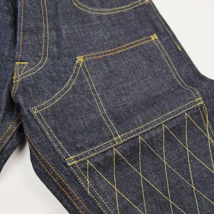 トロフィークロージング 1608 W Knee Narrow Dirt Denim セルビッチデニム ワンウォッシュ