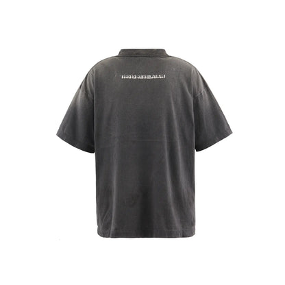 セントマイケル SM-HR1-0000-008 SS TEE/SAINT/BLACK メンズ 半袖 プリント Tシャツ