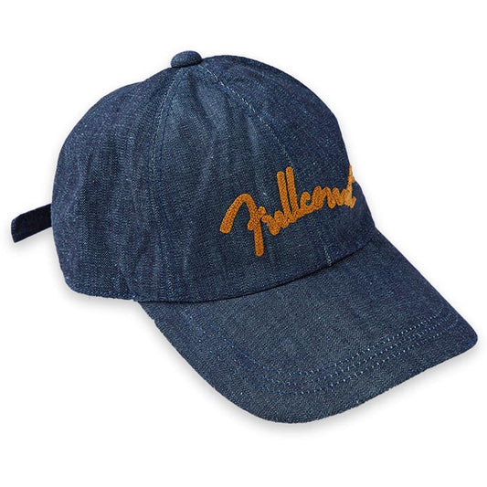 フルカウント 6007 Chain Embroidery Denim Cap チェーン エンブロイダリー デニム キャップ メンズ 10oz ジンバブエコットン ベースボールキャップ