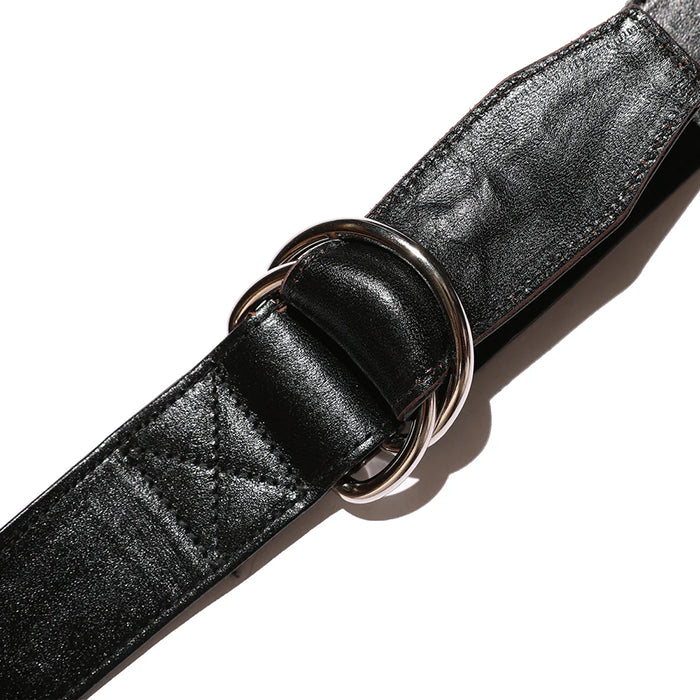 Leather Helmet Bag(レザーヘルメットバッグ)Horse hide Black