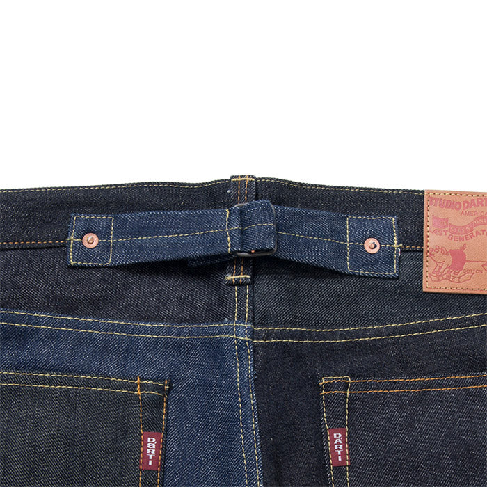 ステュディオ・ダ・ルチザン D1862 セールスマンジーンズ メンズ デニム ジーンズ タイトストレート ワンウォッシュ