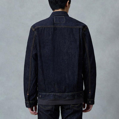 桃太郎ジーンズ MJ2103 銅丹特濃インディゴブルー・ダブルポケットデニムジャケット メンズ アウター セカンドタイプ 14.7oz