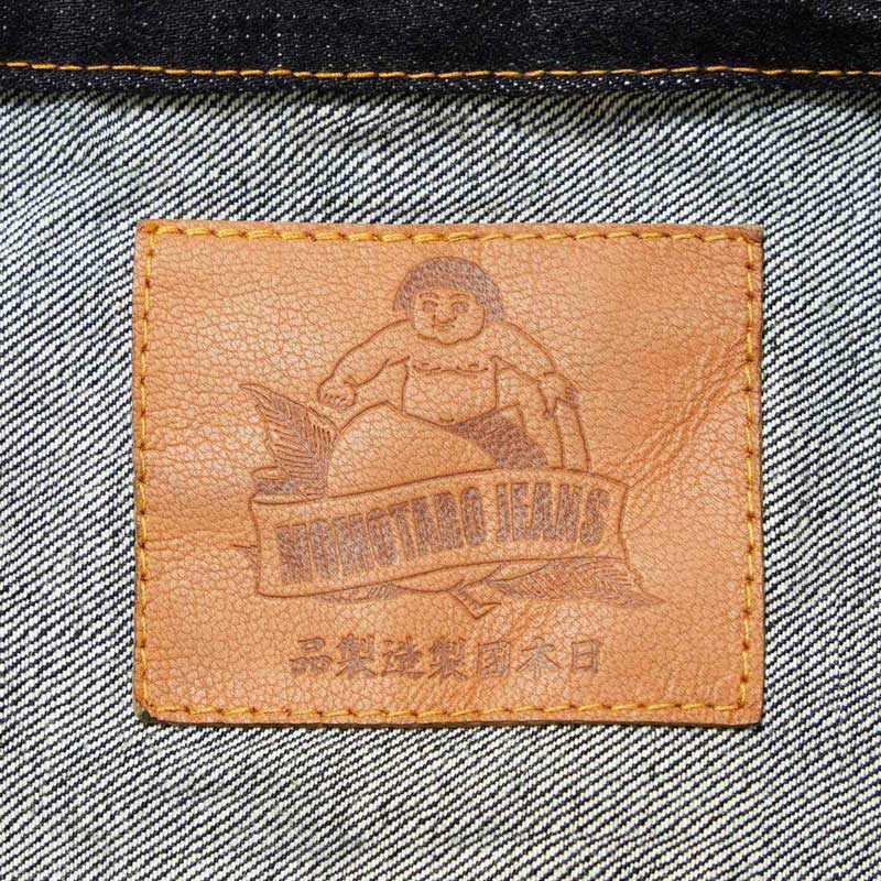 桃太郎ジーンズ MJ2103 銅丹特濃インディゴブルー・ダブルポケットデニムジャケット メンズ アウター セカンドタイプ 14.7oz