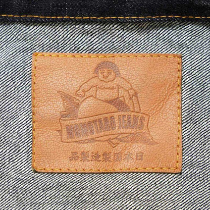 桃太郎ジーンズ MJ2103 銅丹特濃インディゴブルー・ダブルポケットデニムジャケット メンズ アウター セカンドタイプ 14.7oz