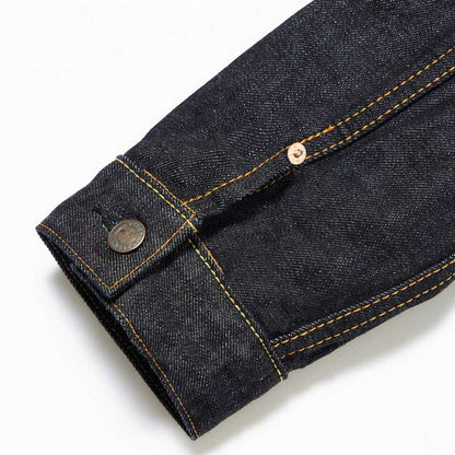 桃太郎ジーンズ MJ2103 銅丹特濃インディゴブルー・ダブルポケットデニムジャケット メンズ アウター セカンドタイプ 14.7oz