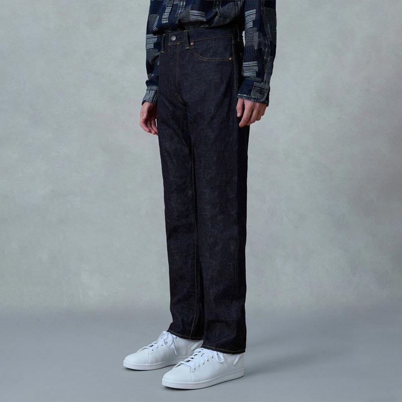 桃太郎ジーンズ G014-MZ 銅丹 特濃スリムテーパード ジッパーフライ 14.7oz メンズ デニム ジーンズ