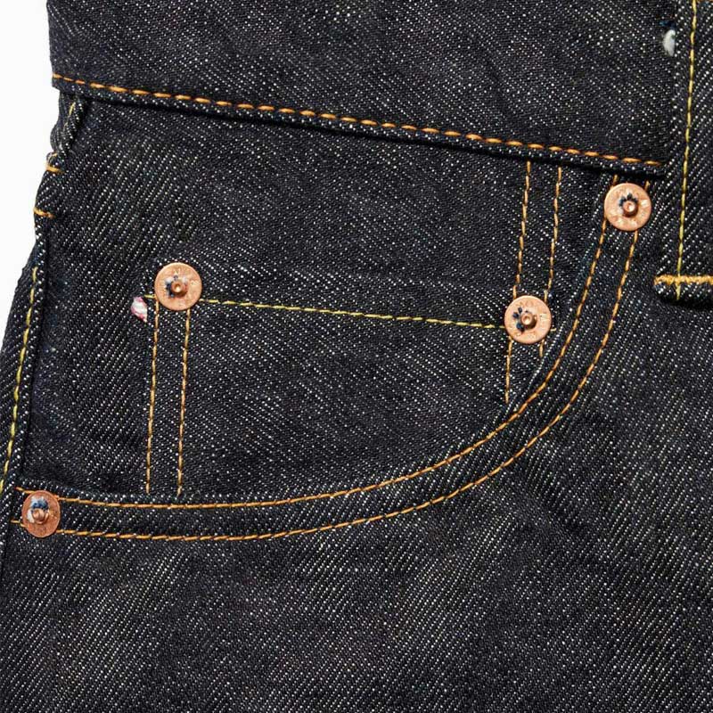 桃太郎ジーンズ G014-MZ 銅丹 特濃スリムテーパード ジッパーフライ 14.7oz メンズ デニム ジーンズ