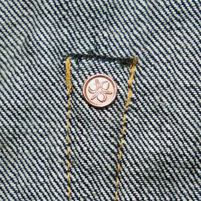 桃太郎ジーンズ G014-MZ 銅丹 特濃スリムテーパード ジッパーフライ 14.7oz メンズ デニム ジーンズ