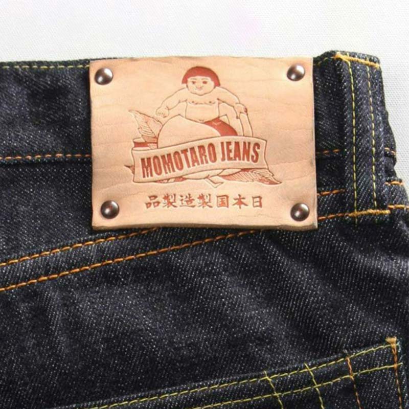 桃太郎ジーンズ G014-MZ 銅丹 特濃スリムテーパード ジッパーフライ 14.7oz メンズ デニム ジーンズ