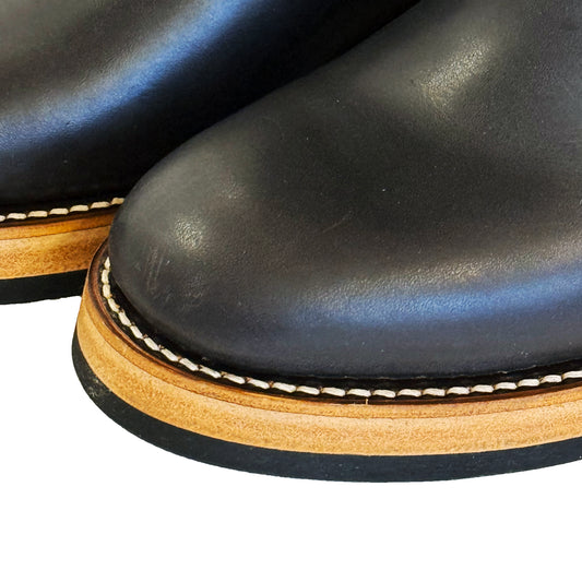 (30足限定)ビルトバック×ユニーク＆サンズ コラボレーションモデルLot.444 Engineer Boots / Horsebutt -Dark Navy-2025年10～12月リリース予定