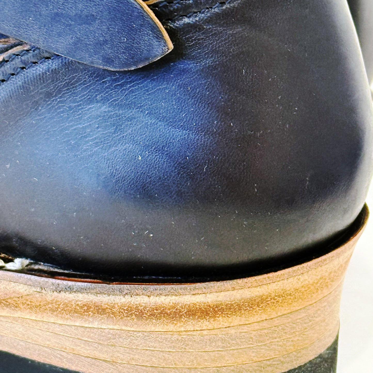 (30足限定)ビルトバック×ユニーク＆サンズ コラボレーションモデルLot.444 Engineer Boots / Horsebutt -Dark Navy-2025年10～12月リリース予定