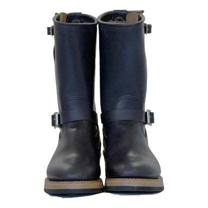 (30足限定)ビルトバック×ユニーク＆サンズ コラボレーションモデルLot.444 Engineer Boots / Horsebutt -Dark Navy-2025年10～12月リリース予定