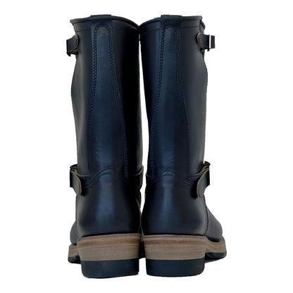 (30足限定)ビルトバック×ユニーク＆サンズ コラボレーションモデルLot.444 Engineer Boots / Horsebutt -Dark Navy-2025年10～12月リリース予定