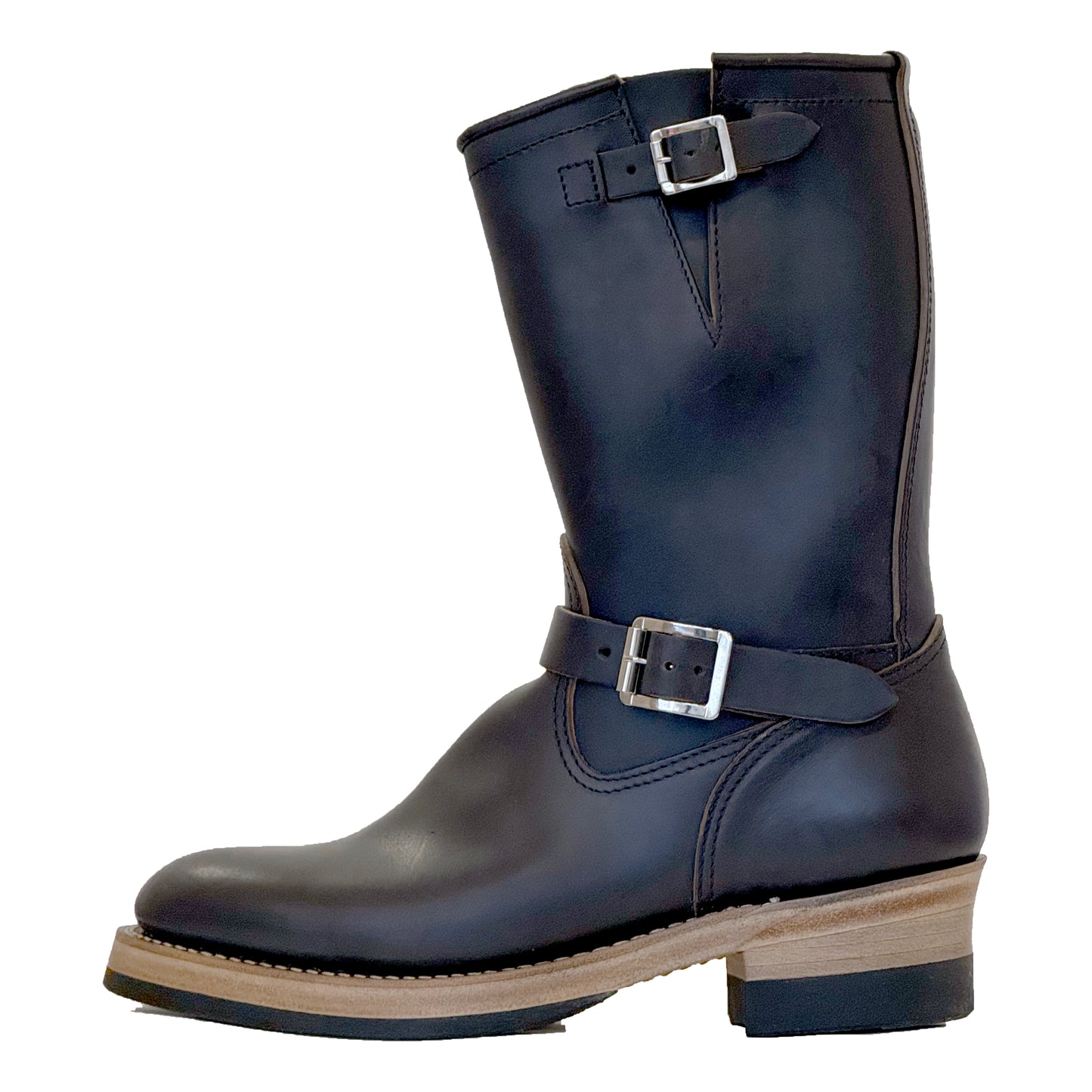 (30足限定)ビルトバック×ユニーク＆サンズ コラボレーションモデルLot.444 Engineer Boots / Horsebutt -Dark Navy-2025年10～12月リリース予定