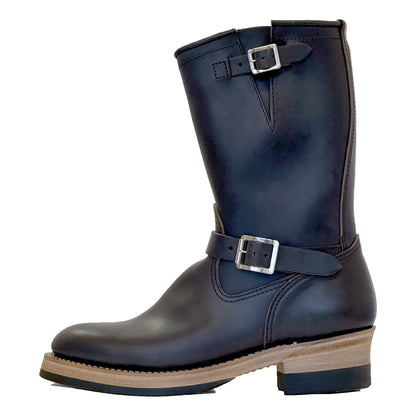 (30足限定)ビルトバック×ユニーク＆サンズ コラボレーションモデルLot.444 Engineer Boots / Horsebutt -Dark Navy-2025年10～12月リリース予定