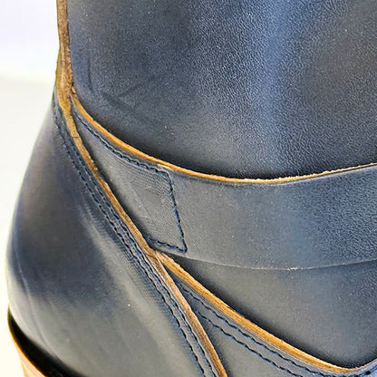 (30足限定)ビルトバック×ユニーク＆サンズ コラボレーションモデルLot.444 Engineer Boots / Horsebutt -Dark Navy-2025年10～12月リリース予定