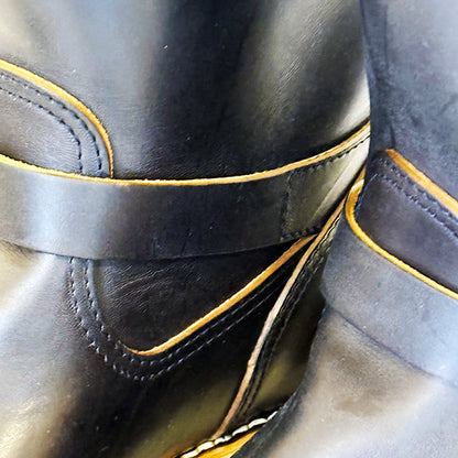 (30足限定)ビルトバック×ユニーク＆サンズ コラボレーションモデルLot.444 Engineer Boots / Horsebutt -Dark Navy-2025年10～12月リリース予定